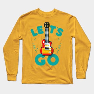 Let’s Go (Lego) Guitar Long Sleeve T-Shirt